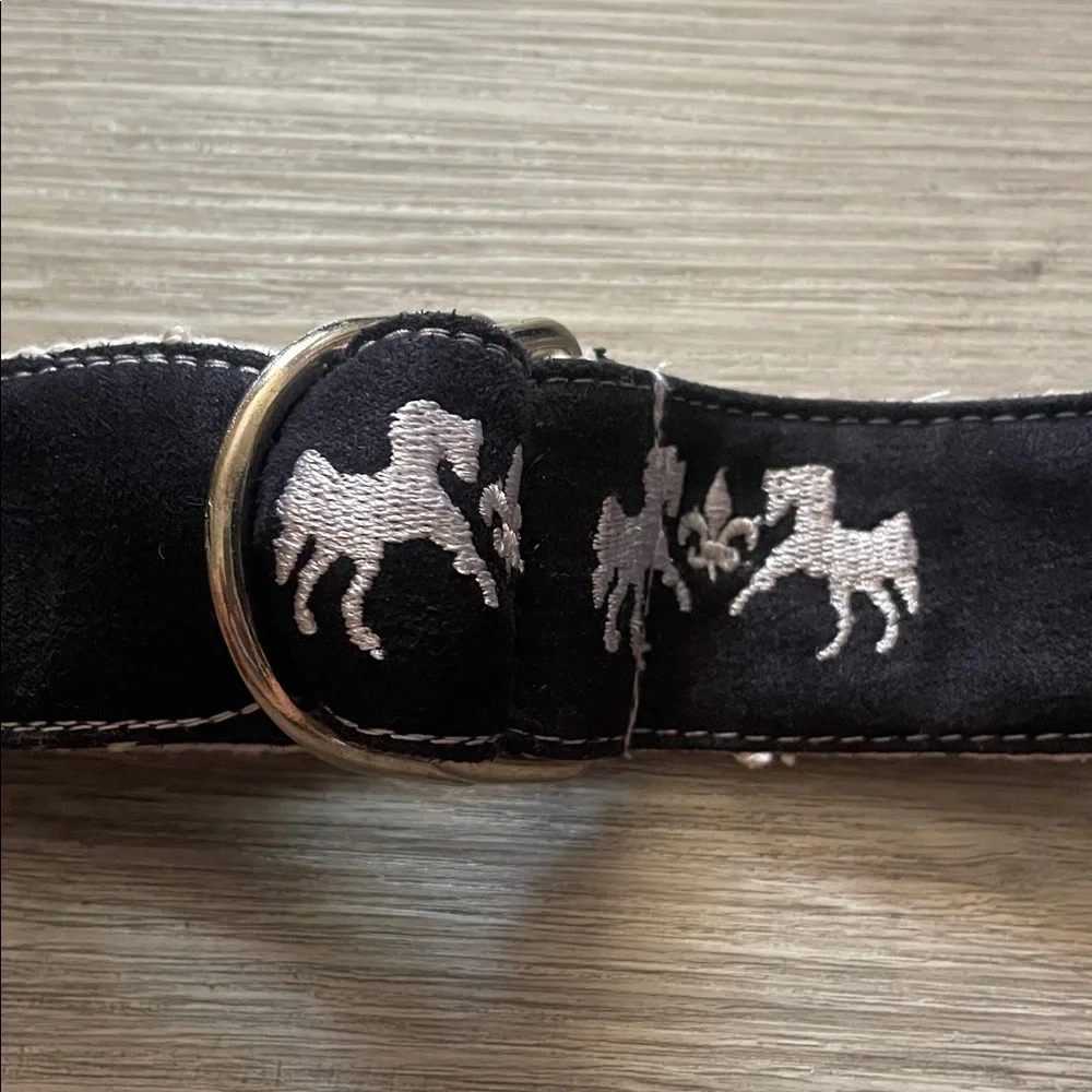 Equine‎ Couture Fabric Belt Size M